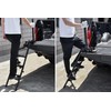 45" Foldable Pickup Truck Tailgate Ladder with Grab Handle, 360°