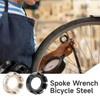 Cosmeria 8-way bicycle spoke wrench set made of high-quality alloy,