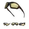 SOL PRO Powersport Sunglasses, Motorcycle Riding Safety Goggles, Night Vision,