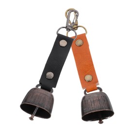BESPORTBLE Hiking Essential 2 Pack Bear Bells Bright Sound Camping and Pet Safety Easy to Use Fashion Vintage Design
