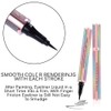 KINGMAS Liquid Eyeliner, Black Waterproof Eye Liners Long-Lasting Super Slim