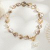 HUGE SWAN Irregular Seashell Choker Necklaces, Chunky Shell Necklace Pendant