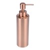 Stainless Steel Dispenser, Kitchen Bathroom Countertop Hand Pump Liquid Rose
