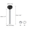 QUARKZMAN 4 Sets Knurled Knobs Knurled Screw Screws with Nuts