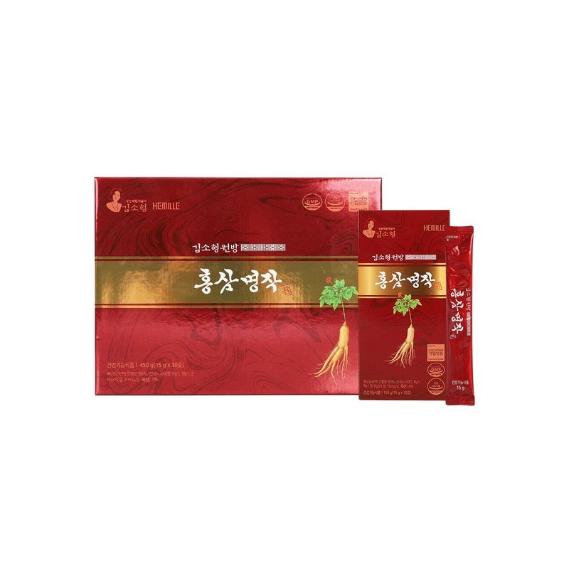김소형원방 홍삼명작진 15gX30포 Kim So-hyung Wonbang Red Ginseng Masterpiece 15gX30