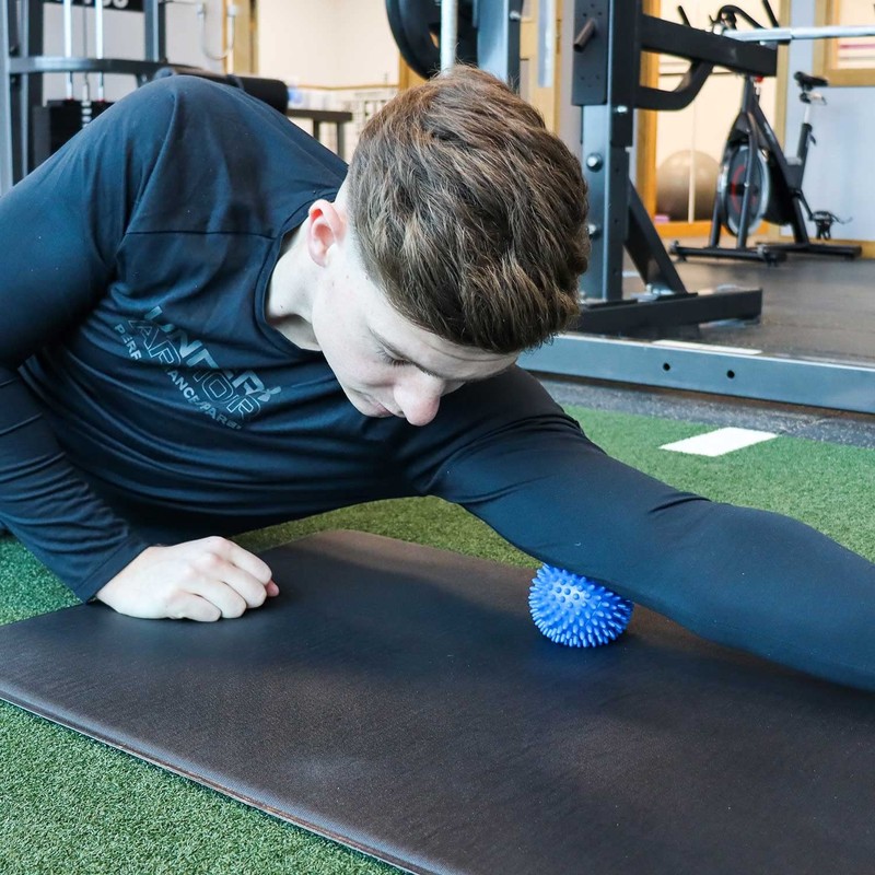 Fitness Mad Spikey Massage Ball, Ideal for Trigger Point Therapy,