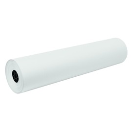 Pacon Decorol Art Paper Roll, 3-Feet by 500-Feet, White (100599), 18" x 75'