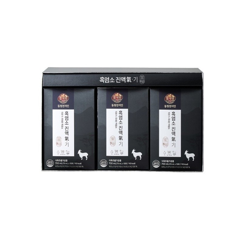Dongwon Cheonjiin (롯데백화점)(동원천지인) 흑염소 진액氣 기 (70mL x 30포) (Dongwon