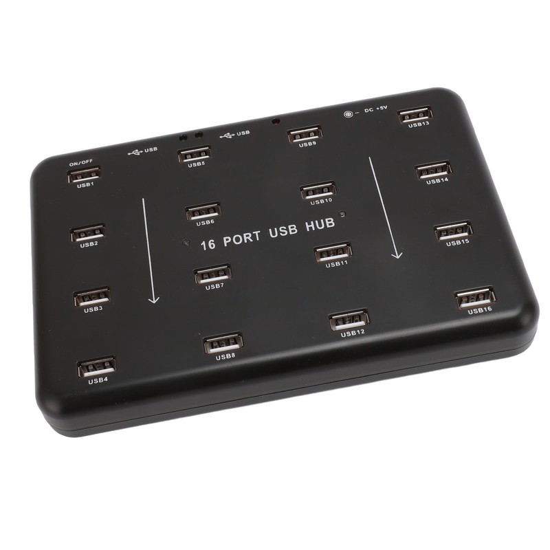 16 Port USB2.0 Hub U Flash Disk Testing Duplicator Copier