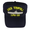 EC USS Tripoli LPH-10 HAT - Navy Blue - Veteran