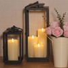 Outdoor Flameless Candles with Remote Timer - Waterproof Realistic Flickering