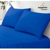 Sapphire Collection 2 x Luxury Pair of Housewife Pillow Cases