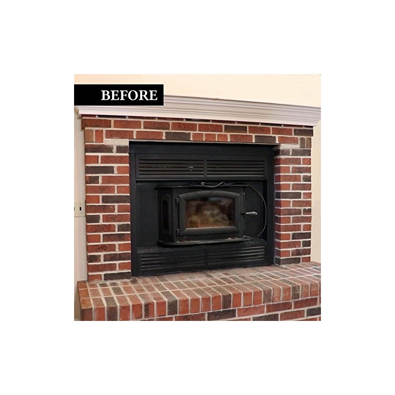 Giani Brick Transformations Whitewash Paint for Brick and Fireplaces- 16