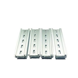 T&G 20 Pieces 5" DIN Rail Slotted Aluminum RoHS 5 Inches Long 35mm Wide 7.5mm High