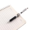 ZQIY 4PCS Metal Spring Ring Pen Holder Adjustable Stationery Rack