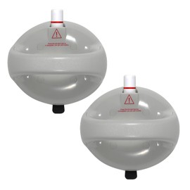 Suction Shower Grab Bars for Bathtubs and Showers, Safety Shower Grab Bars for Seniors, Drill-Free Shower Handle for Bathroom, Grab Bar for Elderly, Post-Surgery, Pregnant, Sliver, 2Pack