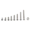 Tornillos de cabeza hexagonal de acero inoxidable M2.5 A2 300