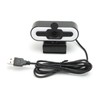 Webcam USB2.0 1080P HD 30FPS High Resolution LED Light PC