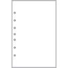 Classic Size Blank Pages, Sized and Punched with 7 Holes