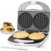 SugarWhisk Double Mini Waffle Maker Machine, Chaffle Maker, Waflera Electrica,