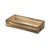 Barmans Genware Wooden Food Presentation Crate 25 x 12 x