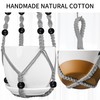 IDEEEPAN 3 Pack Macrame Plant Hanger - 35"/29"/23" Different Sizes,
