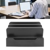 Vertical Laptop Stand Holder Adjustable Width Dual Slots Laptop Holder