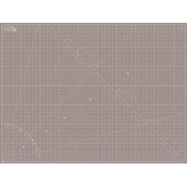 Elan Cutting Mat A0 Black & Taupe, Extra Large Self Healing Cutting Mat 36 x 48 Inch, 5-Ply Craft Board Black, Hobby Board for Crafts 36x48 Inch