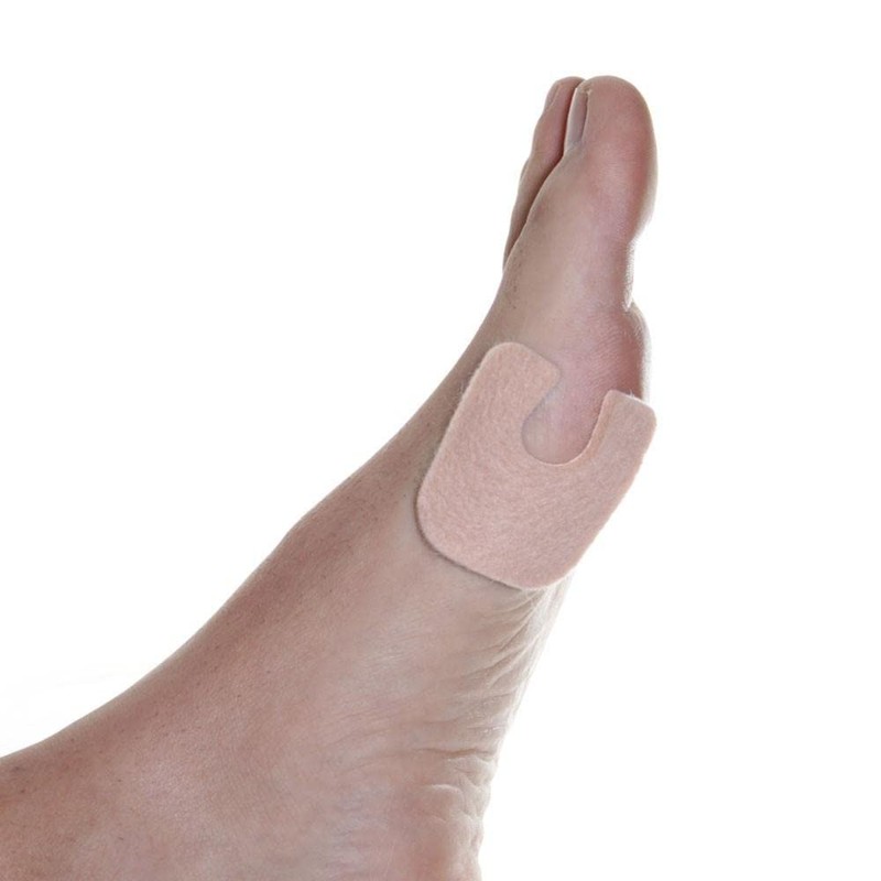 Dr. Jill's Foot Pads, YJ2258, Latex Free U-Shaped Callus Pads