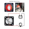 SUNMORN Battery Disconnect Switch, 2PCS Cables 1.64FT with Heavy Duty