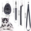 Dog Whistle and Dog Clicker, Dog Training Kit, Adjustable Frequencies