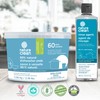 NATURE CLEAN Natural Dishwasher Detergent Pods + Natural Rinse Aid
