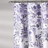 Lush Decor, Purple & Gray Tanisha Shower Curtain, 72" x