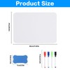 1 x Whiteboard Small Whiteboard A4, Dry Erase Board Small