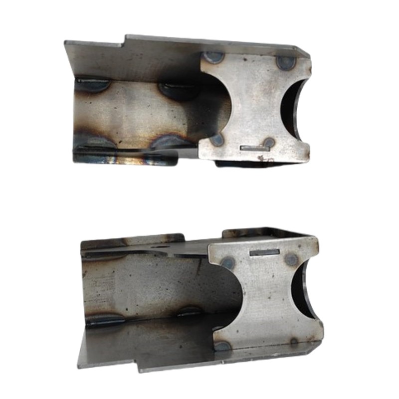 Welded-On Rear Upper Trailing Arm Mount Frame Patch Kit Compatible