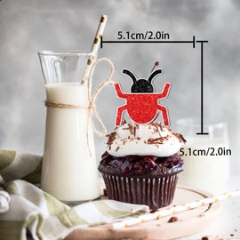 18pcs Brightly colored Glitter Dessert Cupcake Topper Intelligence Computer programming Theme Decorations Boys Girls Happy Birthday Graduation Party Decor Supplies