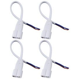 VGOL 4 Stücke 2Pin LED Rohr Stecker Power Kabel 15cm für T5 Honeycomb Hexagon Decke Licht