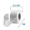 Nexcare 3M, Cinta Adhesiva Micropore, Color Blanco, Hipoalergénica, Transpirable y
