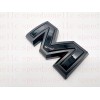 Auto Front Rear Black Emblem Overlay 2019-2024 GMC Sierra 1500