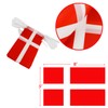 Denmark String Flag Pennant Banner - 38 Flags, 42 Feet