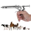 SemiAutomatic Metal AntiRust Livestock Injection Syringe for Veterinary Equipment(30ml Syringe