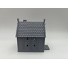 HAUTICO House and Graveyard Scene, Terrain Scenery for 18mm Miniatures