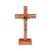 Intercession Wall and Table Wood Cross Crucifix (7.5 inch -