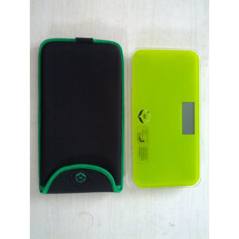 NEWLINE NY NewlineNY Green Mini Bathroom Travel Scale with Protection