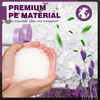 JOYEUX Small Trash Bags 4 Gallon - Drawstring Small Garbage