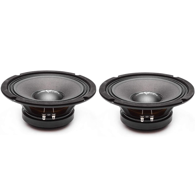 (2) Skar Audio FSX8-4 350-Watt 8-Inch 4 Ohm MID-Range Loudspeakers
