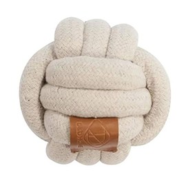 D&D Home Skip Ball Dog Toy Diameter 15 cm / Diameter 18 mm, Natural and Durable Materials, Beautiful Leather Workmanship, Fashionable Colour and Shape, Keeps Teeth and Gums Healthy