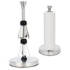 Stainless Steel Paper Towel Holder – Heavy-Duty Base & Suction