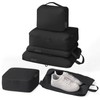6 Pack Travel Compression Bag Travel Pouch Compression Bag Storage