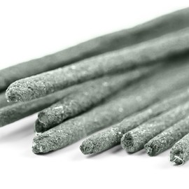 White Copal Aztec Incense Sticks from Mexico - (20 Sticks) for Meditation, Yoga & Spiritual Cleansing - Pure Copal Resin Incense for Purifying Energy & Relaxation, Handcrafted - KINBAL